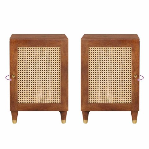 SZAFKA ŁAZIENKOWA Z PÓŁKĄ Z DRZWIAMI BRĄZOWY 38X33,5X58CM