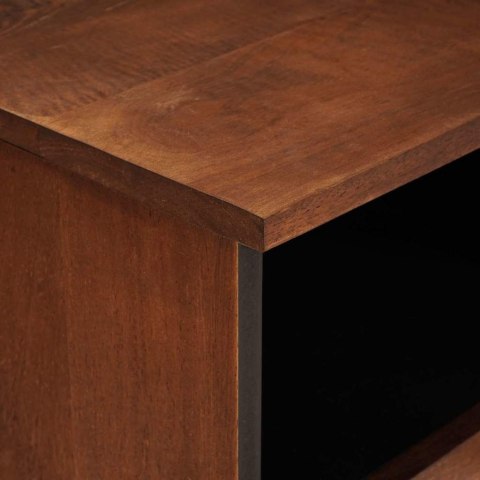 SZAFKI I REGAŁY NA MEDIA Z SZUFLADĄ BRĄZOWY 100X33.5X46CM