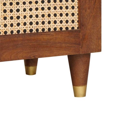 SZAFKI I REGAŁY NA MEDIA Z SZUFLADĄ BRĄZOWY 100X33.5X46CM