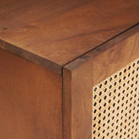 SZAFKI I REGAŁY NA MEDIA Z SZUFLADĄ BRĄZOWY 105X33.5X46CM