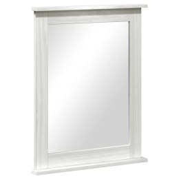 LUSTRO VIGO BIAŁY 55.5X5X70CM LITE DREWNO SOSNOWE