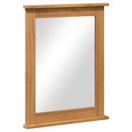 LUSTRO VIGO MIODOWY BRĄZ 55.5X5X70CM LITE DREWNO SOSNOWE