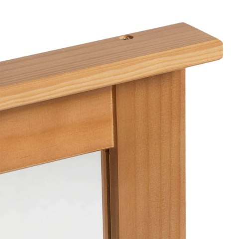 LUSTRO VIGO MIODOWY BRĄZ 55.5X5X70CM LITE DREWNO SOSNOWE