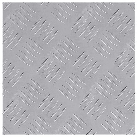 PŁYTKI W SZACHOWNICĘ 2 SZT. SREBRNY 30X30CM ALUMINIUM