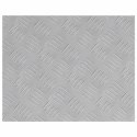 PŁYTKI W SZACHOWNICĘ 2 SZT. SREBRNY 50X40CM ALUMINIUM