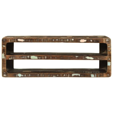 STOLIK TV WIELOKOLOROWE 100X32X36CM LITE DREWNO Z ODZYSKU