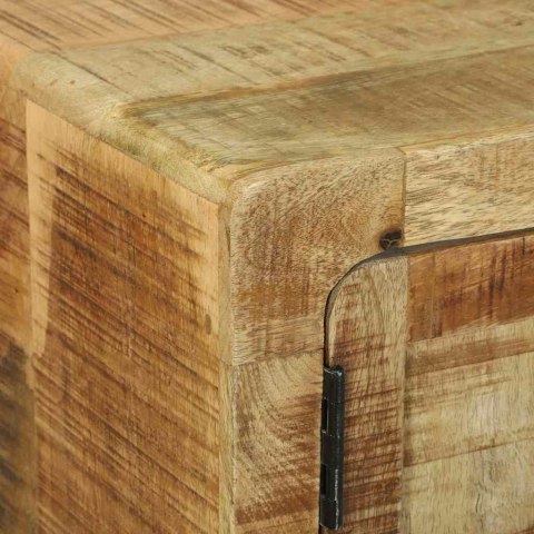 STOLIK KAWOWY BRĄZOWY 80X54X45CM LITE SUROWE DREWNO MANGO