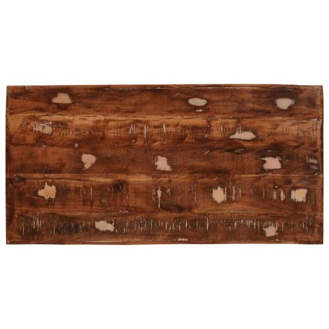 TOALETKA Z PÓŁKĄ BRĄZOWY 90X 76X 45CM DREWNO ODZYSKANE