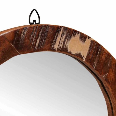 TOALETKA Z PÓŁKĄ BRĄZOWY 90X 76X 45CM DREWNO ODZYSKANE