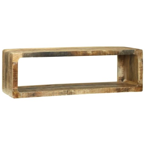 ZESTAW SZAFEK TELEWIZYJNYCH 3 SZT. BRĄZOWY LITE DREWNO MANGO