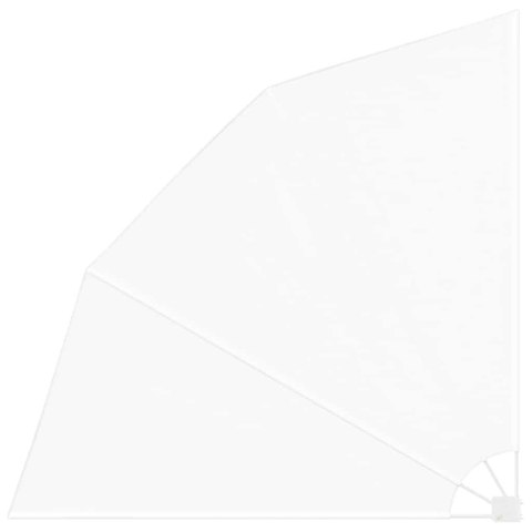 PARAWAN BALKONOWY BIAŁY 210X210CM TKANINA