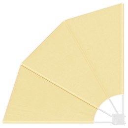 PARAWAN BALKONOWY PIASKOWY 115X115CM TKANINA