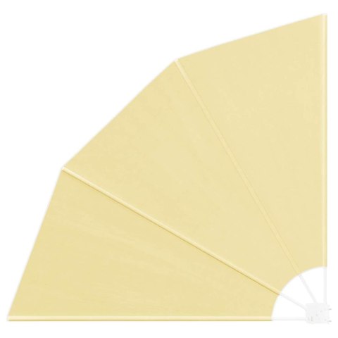 PARAWAN BALKONOWY PIASKOWY 160X160CM TKANINA