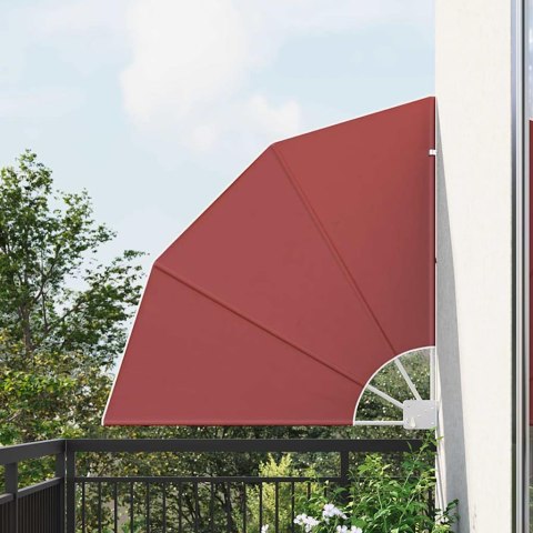 PARAWAN BALKONOWY TERAKOTA 115X115CM TKANINA