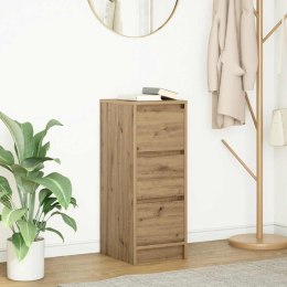 KOMODA ARTISAN DĄB 29,5X34X76CM DREWNO KLEJONE