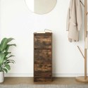 KOMODA DĄB WĘDZONY 29,5X34X76CM DREWNO KLEJONE