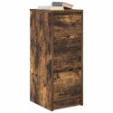 KOMODA DĄB WĘDZONY 29,5X34X76CM DREWNO KLEJONE