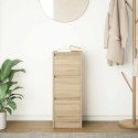 KOMODA SONOMA OAK 29,5X34X76CM DREWNO KLEJONE