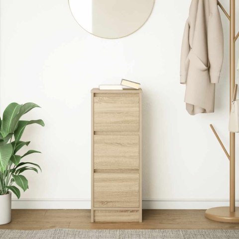 KOMODA SONOMA OAK 29,5X34X76CM DREWNO KLEJONE