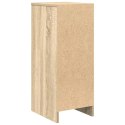 KOMODA SONOMA OAK 29,5X34X76CM DREWNO KLEJONE