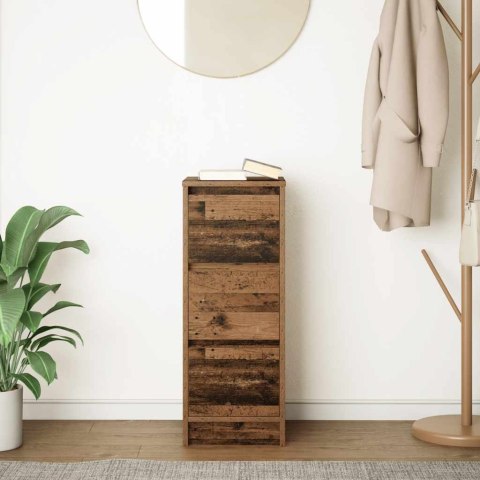 KOMODA STARE DREWNO 29,5X34X76CM DREWNO KLEJONE