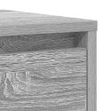 KOMODA SZARA SONOMA 29,5X34X76CM DREWNO KLEJONE