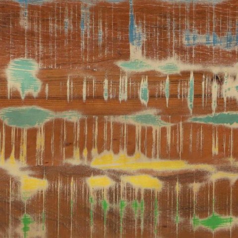 KONSOLA WIELOKOLOROWE 90X33X75CM LITE DREWNO Z ODZYSKU