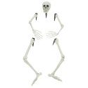 SZKIELET HALLOWEEN BIAŁY 20X10X9.5CM Z TWORZYWA SZTUCZNEGO