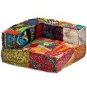 PUF MODUŁOWY 4-OSOBOWY PATCHWORK TKANINA