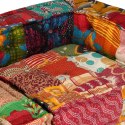 PUF MODUŁOWY 4-OSOBOWY PATCHWORK TKANINA