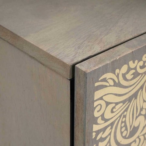 SZAFKA ŚCIENNA ŁAZIENKOWA Z DRZWIAMI SZARY 38X 33X 48CM