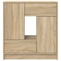 KOMODA Z SZUFLADAMI I DRZWIAMI DĄB SONOMA 70,5X34X74,5CM