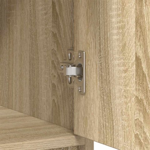 KOMODA Z SZUFLADAMI I DRZWIAMI DĄB SONOMA 70,5X34X74,5CM