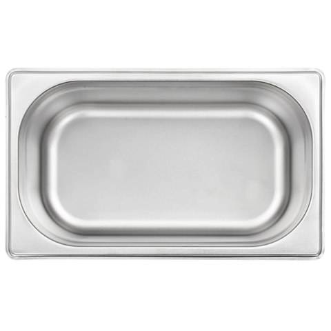 POJEMNIKI GASTRONOMICZNE 8 SZT. GN 1/4 100MM STAL NIERDZEWNA