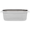 POJEMNIKI GASTRONOMICZNE 8 SZT. GN 1/4 100MM STAL NIERDZEWNA