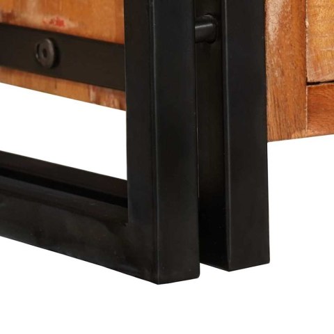 SZAFKA POD TELEWIZOR WIELOKOLOROWE LITE DREWNO Z ODZYSKU