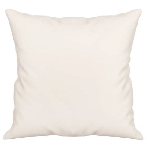 PODUSZKI OZDOBNE 2 SZT. BEŻOWE 40X40CM MIKROFIBRA