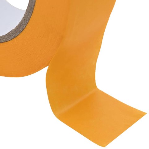 VidaXL Taśmy Maska Malarska 50 pcs Żółty 25mm x 50m Papier
