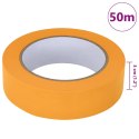 VidaXL Taśmy Maska Malarska 50 pcs Żółty 30mm x 50m Papier