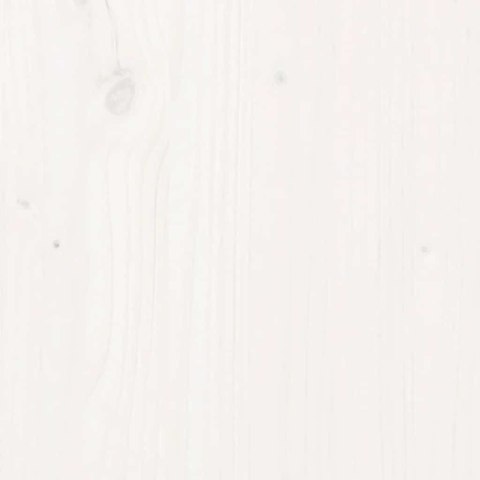 BLAT STOŁU BIAŁY Ø50X2,5CM LITE DREWNO SOSNOWE