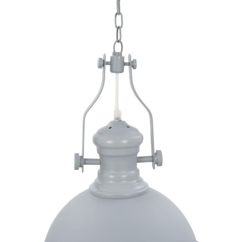 LAMPA SUFITOWA SZARA OKRĄGŁA E27