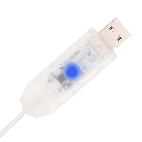 SZTUCZNA CHOINKA TYPU POP-UP 200 LED BIAŁA 210CM