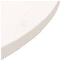 BLAT STOŁU BIAŁY Ø70X2,5CM LITE DREWNO SOSNOWE