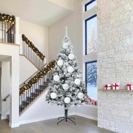 ZESTAW BOMBEK CHOINKOWYCH 3 SZT. BIAŁY