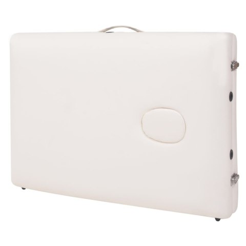 SKŁADANY STÓŁ DO MASAŻU O GRUBOŚCI 10CM 3-STREFOWY BIAŁY