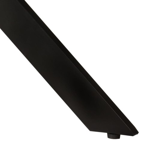 STÓŁ DO JADALNI Ø110X78CM LITE DREWNO Z ODZYSKU I STAL