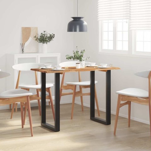 STÓŁ JADALNIANY 110X50X76CM LITE DREWNO AKACJOWE