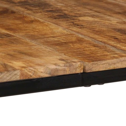 STÓŁ JADALNY 200X100X75CM DREWNO LITE SUROWE MANGO