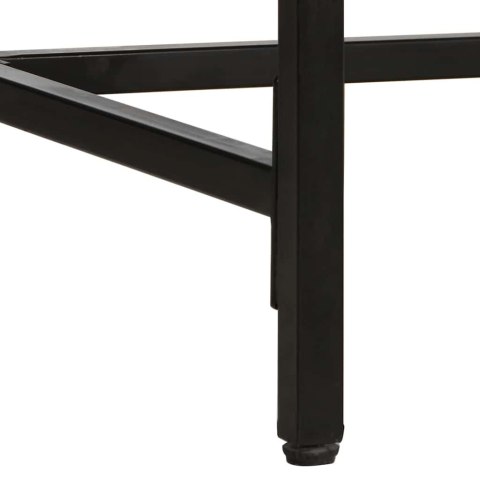 STÓŁ JADALNY 200X100X75CM DREWNO LITE SUROWE MANGO