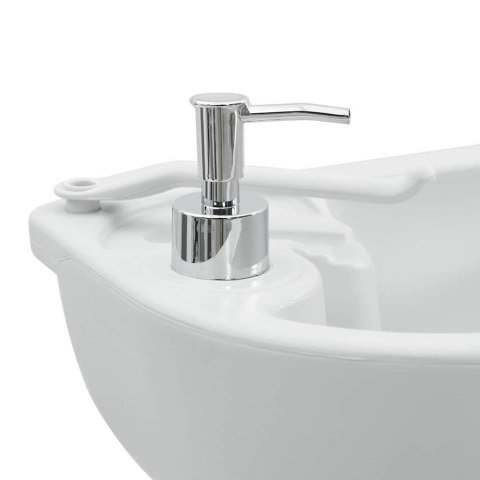 STOJAK KEMPINGOWY DO MYCIA RĄK SZARY 50,5X33X103CM